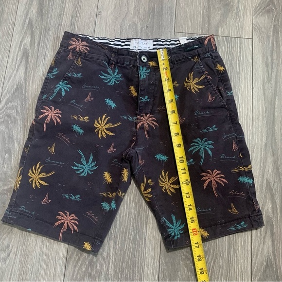 Cactus Man Ricky Singh Palm Tree Summer Shorts Multicolor Cotton Blend Size 29 - Picture 8 of 8